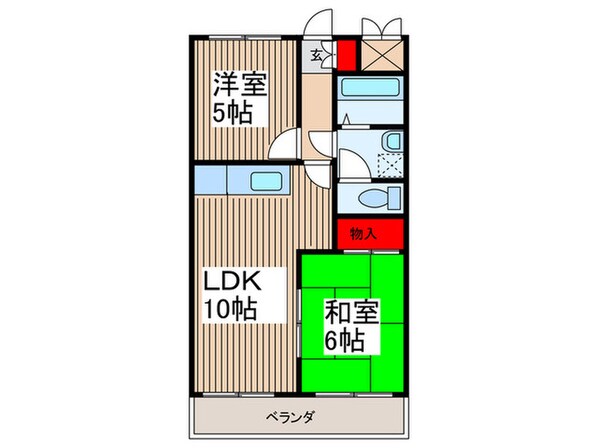 エクセル山一の物件間取画像